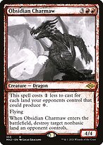 Obsidian Charmaw (MH2-353) - rare: (Showcase)