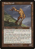 Brass Herald (APC-133) - uncommon - Foil