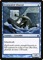 Grayscaled Gharial (RAV-052) - common - Foil
