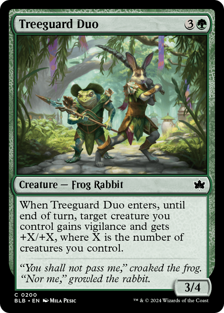 Treeguard Duo (BLB-200) - common - Foil