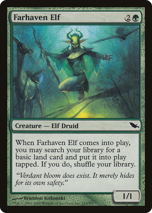 Farhaven Elf (SHM-113) - common - Foil