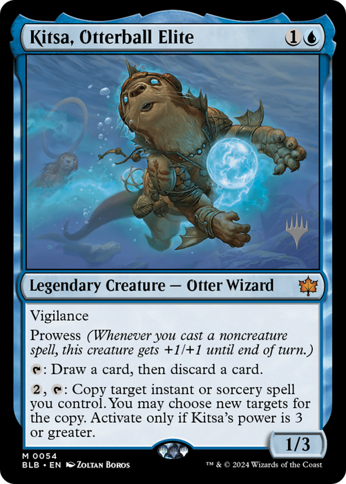 Kitsa, Otterball Elite (PPBLB-54P) - mythic