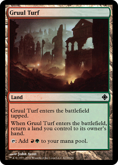 Gruul Turf (TD0-A130) - common