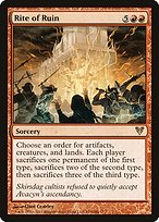 Rite of Ruin (AVR-153) - rare