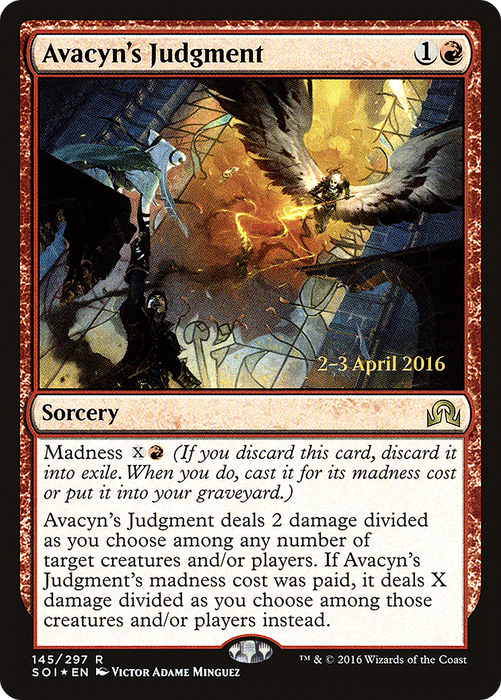Avacyn's Judgment (PRE-145S) - rare - Foil