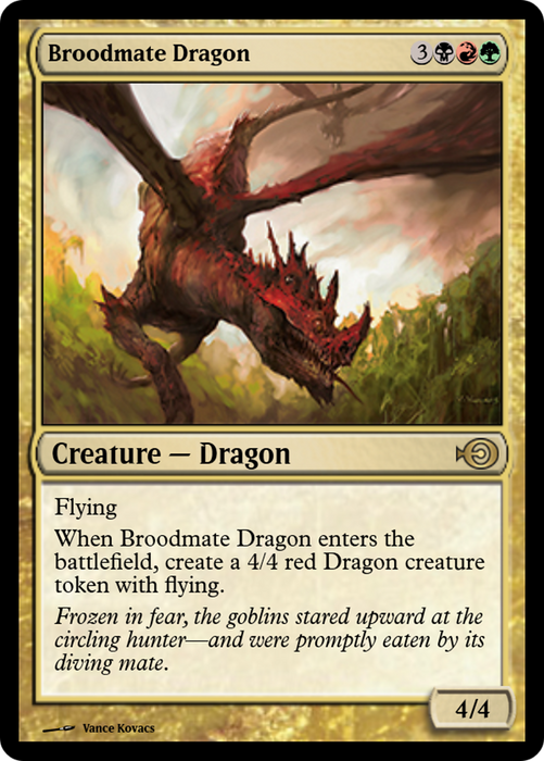 Broodmate Dragon (PRM-36148) - rare - Foil