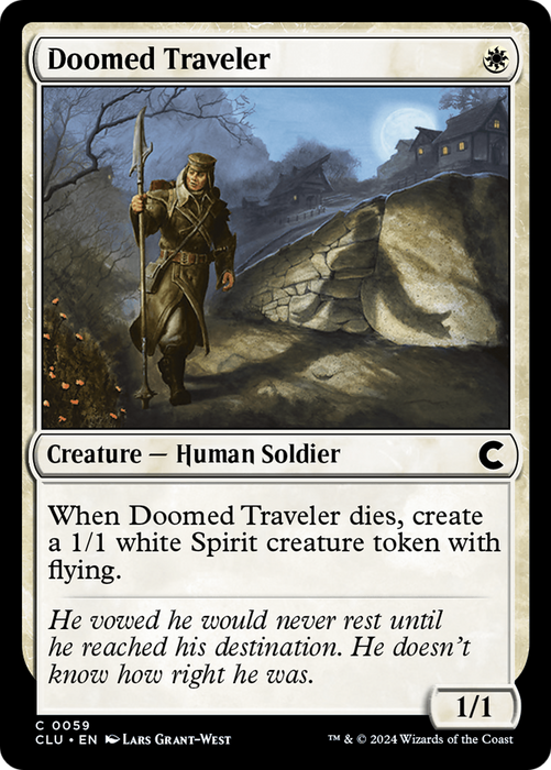 Doomed Traveler (CLU-059) - common