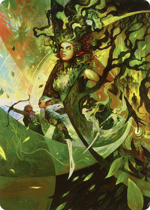 Titania's Command // Titania's Command (ABRO-034) - common (Borderless) - Foil