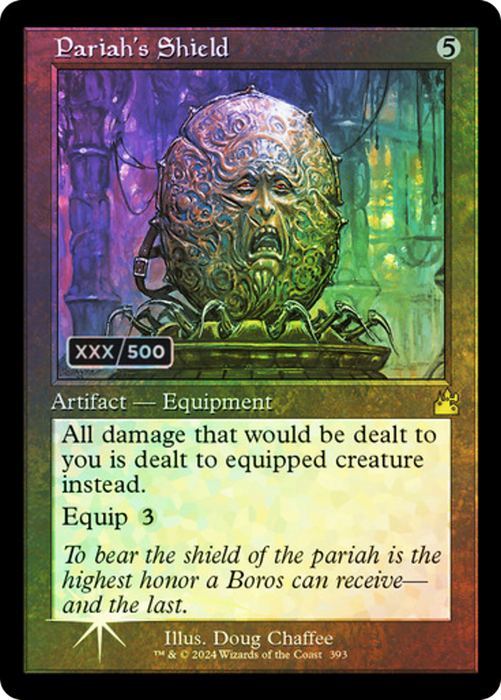 Pariah's Shield (RVR-393Z) - rare - Foil