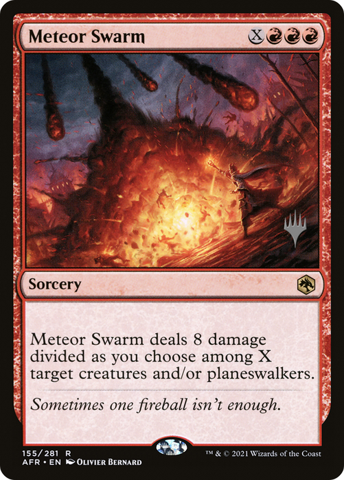 Meteor Swarm (PPAFR-155P) - rare - Foil