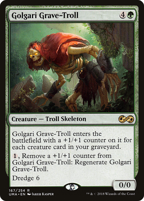 Golgari Grave-Troll (UMA-167) - rare - Foil