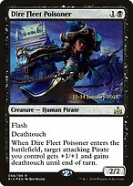 Dire Fleet Poisoner (PRE-68S) - rare - Foil