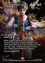 Dawn Warriors' Legacy - Mizzix's Mastery (Showcase) (FCA-041) - rare - Foil
