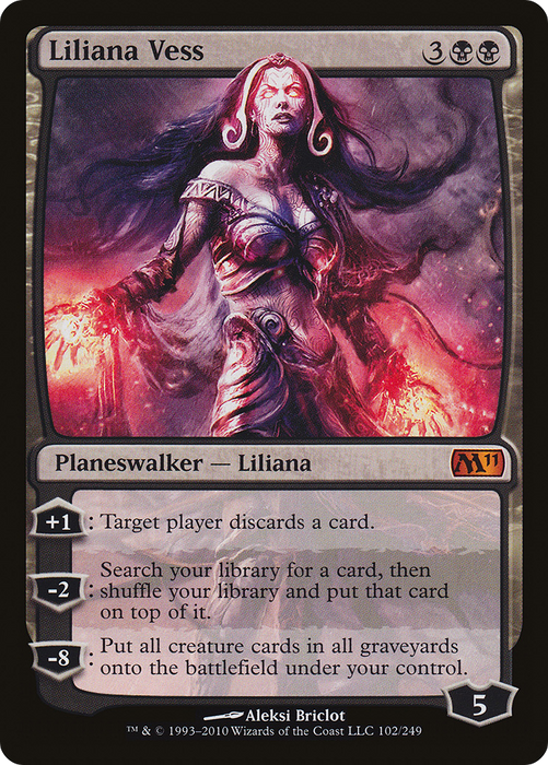 Liliana Vess (M11-102) - mythic - Foil
