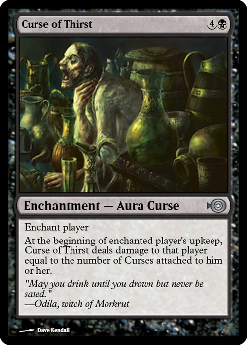 Curse of Thirst (PRM-43499) - uncommon - Foil
