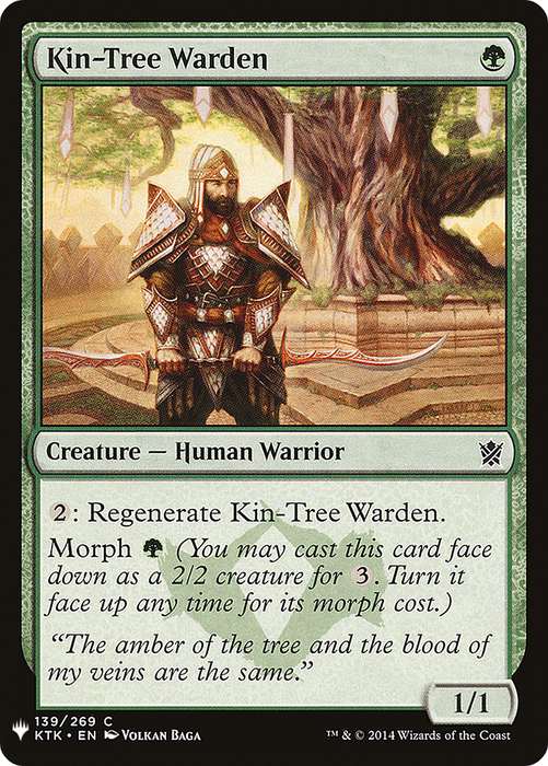 Kin-Tree Warden (LIST-KTK-139) - common