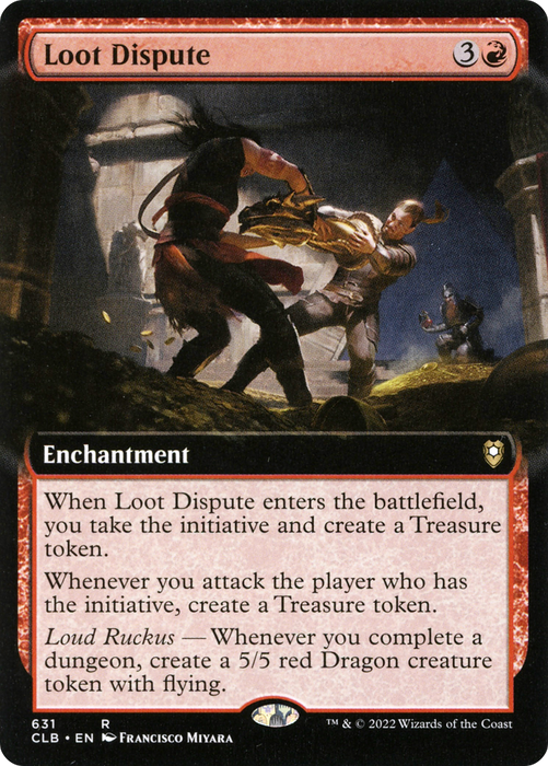 Loot Dispute (CLB-631) - rare: (Extended Art)