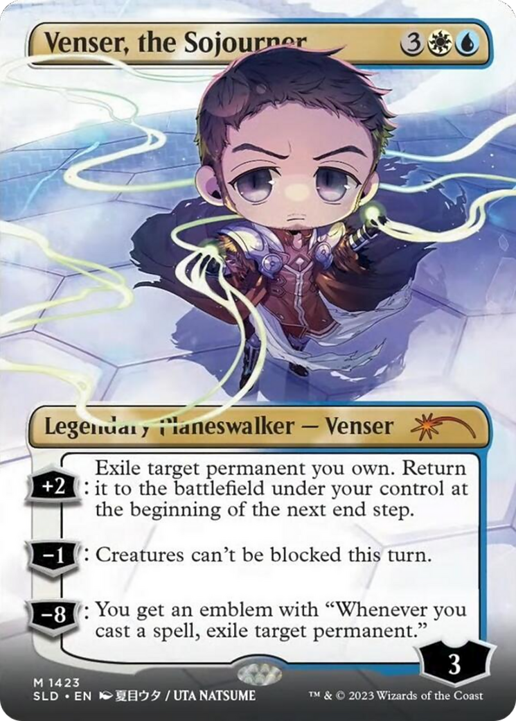 Venser, the Sojourner (SLD-1423) - mythic (Borderless)