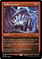 Deflecting Swat (CMM-532) - rare - Etched Foil