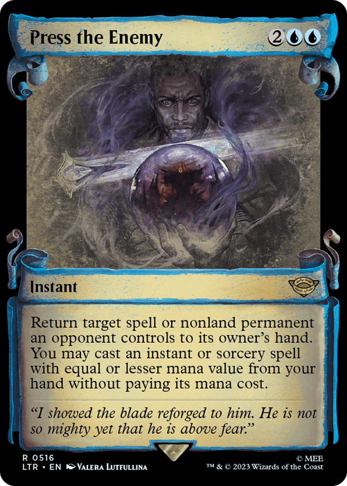 Press the Enemy (LTR-516) - rare: (Showcase)