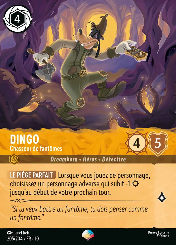 Dingo - Chasseur de fantômes (Épique) (205/204) - LDLP - Épique - Holofoil