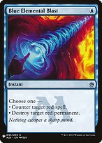 Blue Elemental Blast (LIST-A25-43) - uncommon