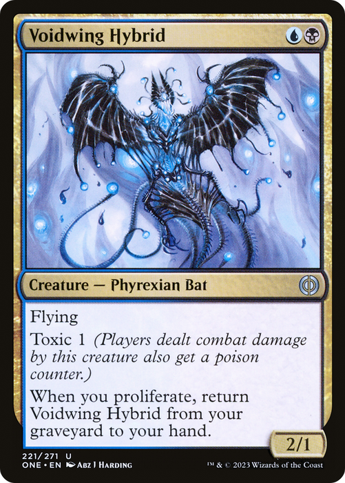 Voidwing Hybrid (ONE-221) - uncommon - Foil