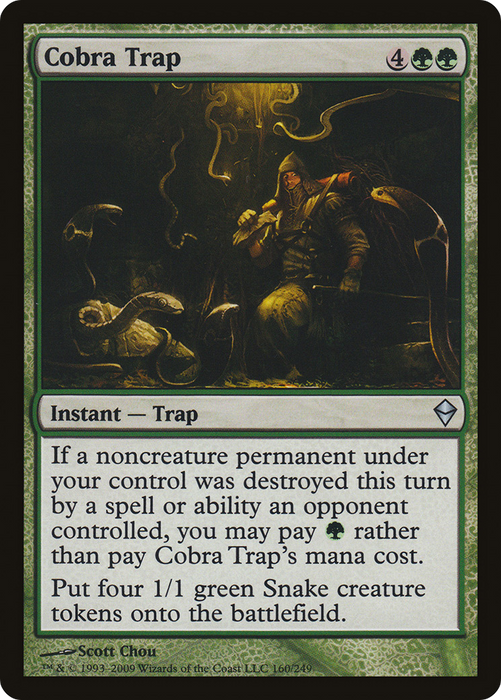 Cobra Trap (ZEN-160) - uncommon