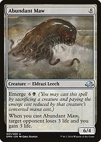 Abundant Maw (EMN-001) - uncommon - Foil