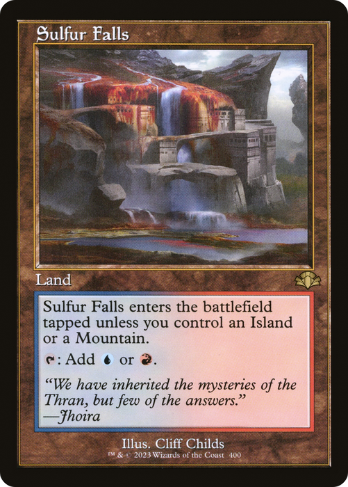 Sulfur Falls (DMR-400) - rare - Foil