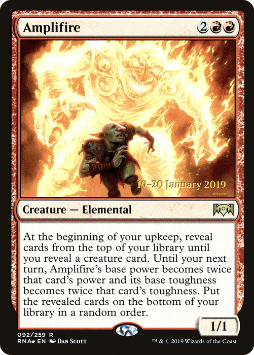 Amplifire (PRE-92S) - rare - Foil