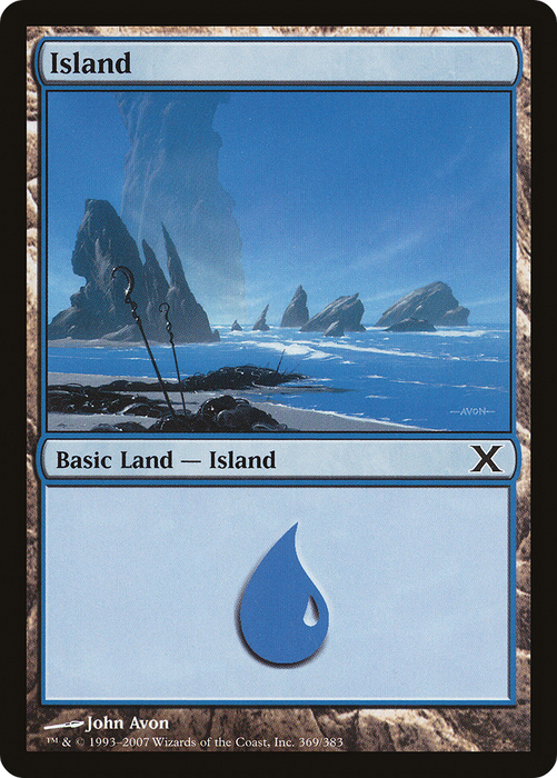 Island (10E-369) - common - Foil