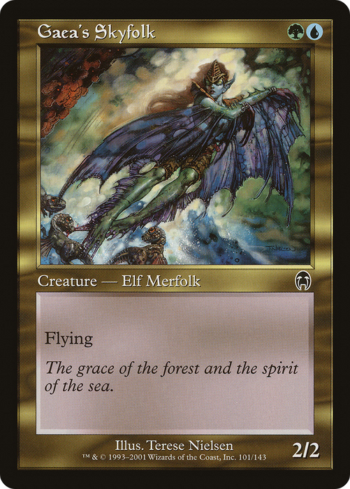 Gaea's Skyfolk (APC-101) - common - Foil