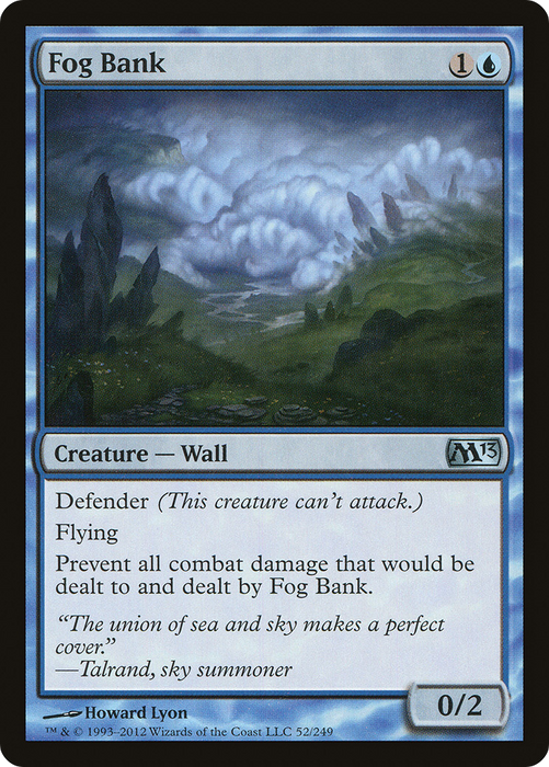 Fog Bank (M13-052) - uncommon - Foil