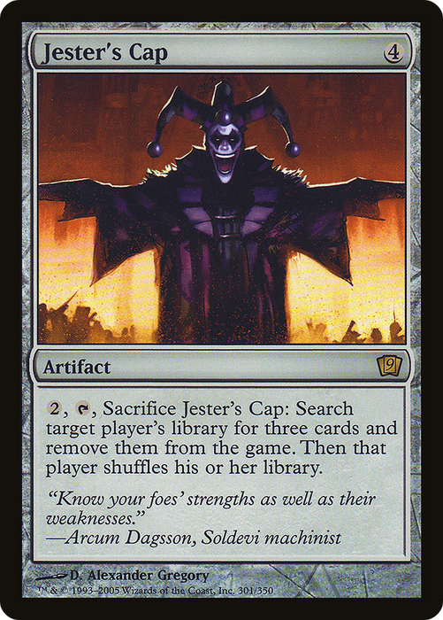 Jester's Cap (9ED-301★) - rare - Foil