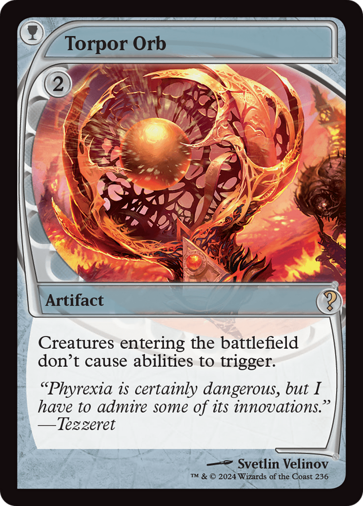 Torpor Orb (MB2-236) - rare - Foil