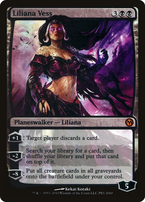 Liliana Vess (MEDIA-001) - mythic - Foil