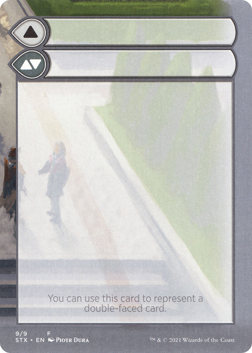 Double-Faced Substitute Card (SSTX-009) - common (Borderless)