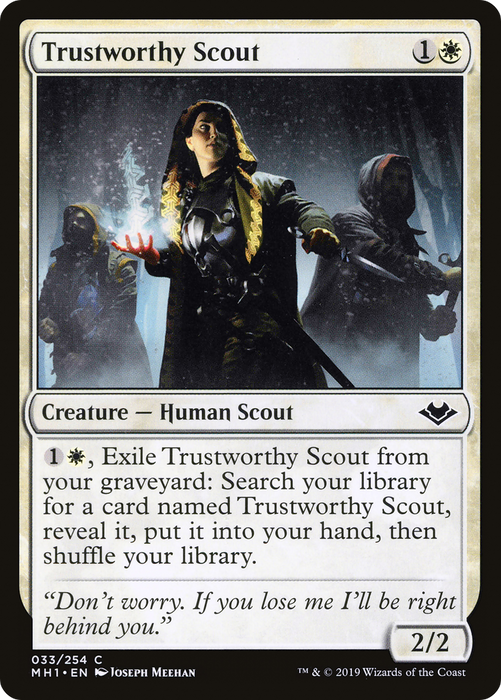 Trustworthy Scout (MH1-033) - common
