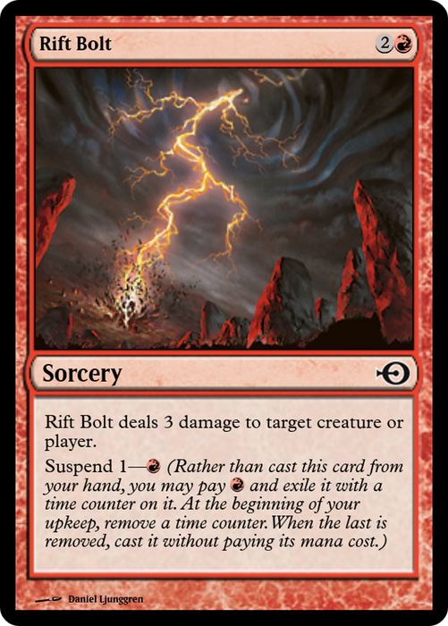 Rift Bolt (PRM-37849) - common - Foil