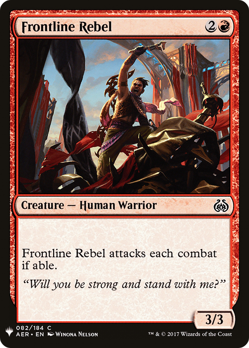 Frontline Rebel (LIST-AER-82) - common