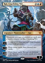 Ral, Crackling Wit (BLB-341) - mythic (Borderless) - Foil