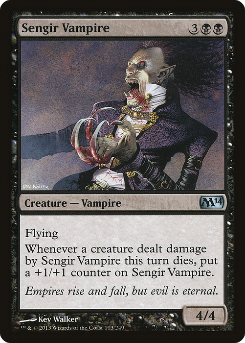 Sengir Vampire (M14-113) - uncommon