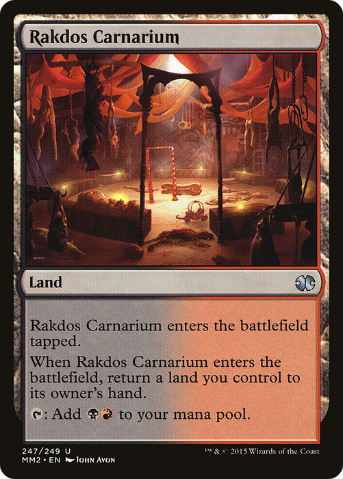 Rakdos Carnarium (MM2-247) - uncommon