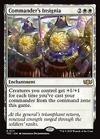 Commander's Insignia (TDC-111) - rare: (enchantment)