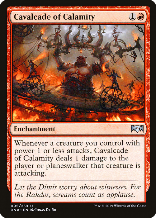 Cavalcade of Calamity (RNA-095) - uncommon
