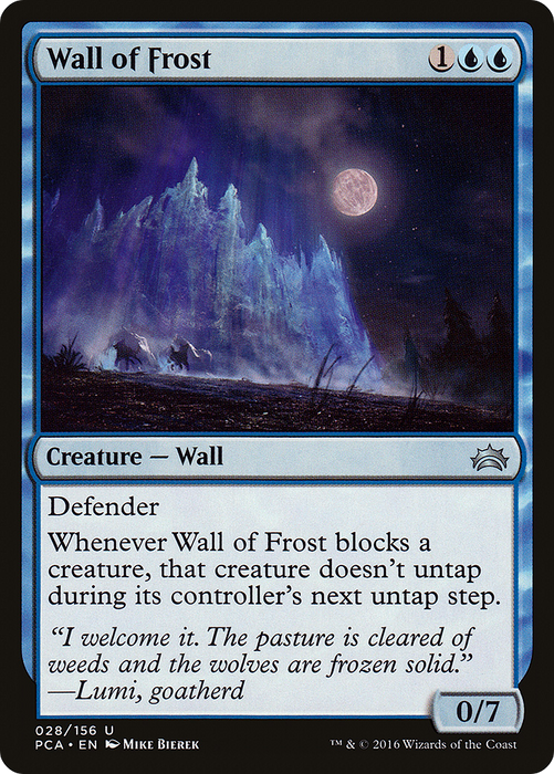 Wall of Frost (PCA-028) - uncommon