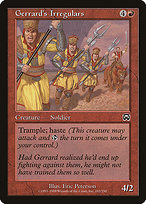 Gerrard's Irregulars (MMQ-192) - common