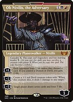 Ob Nixilis, the Adversary (SNC-348) - mythic: (Showcase)