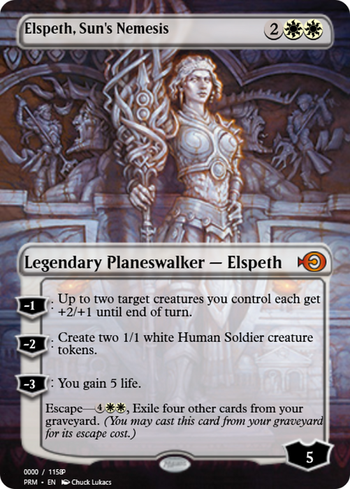 Elspeth, Sun's Nemesis (PRM-79845) - mythic